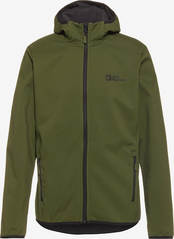 Veste outdoor 'Bornberg' JACK WOLFSKIN en vert : devant