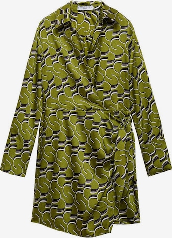 MANGOKošulja haljina 'Robi2' - zelena boja: prednji dio