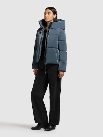 khujo Winterjas 'Audrey' in Blauw