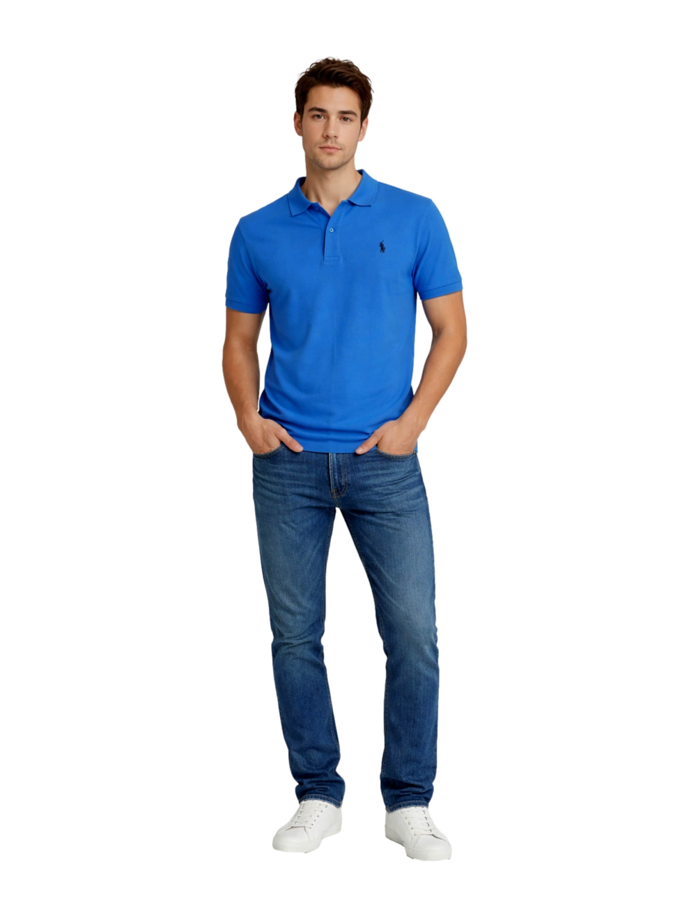 U.S. POLO ASSN. Poloshirt in Blau