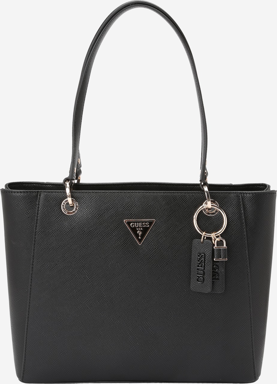Plase de cumpărături 'Noelle II' de la GUESS pe negru: față