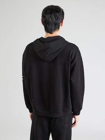 DIESEL - Sudadera 'S-BOXT-ZIP' en negro