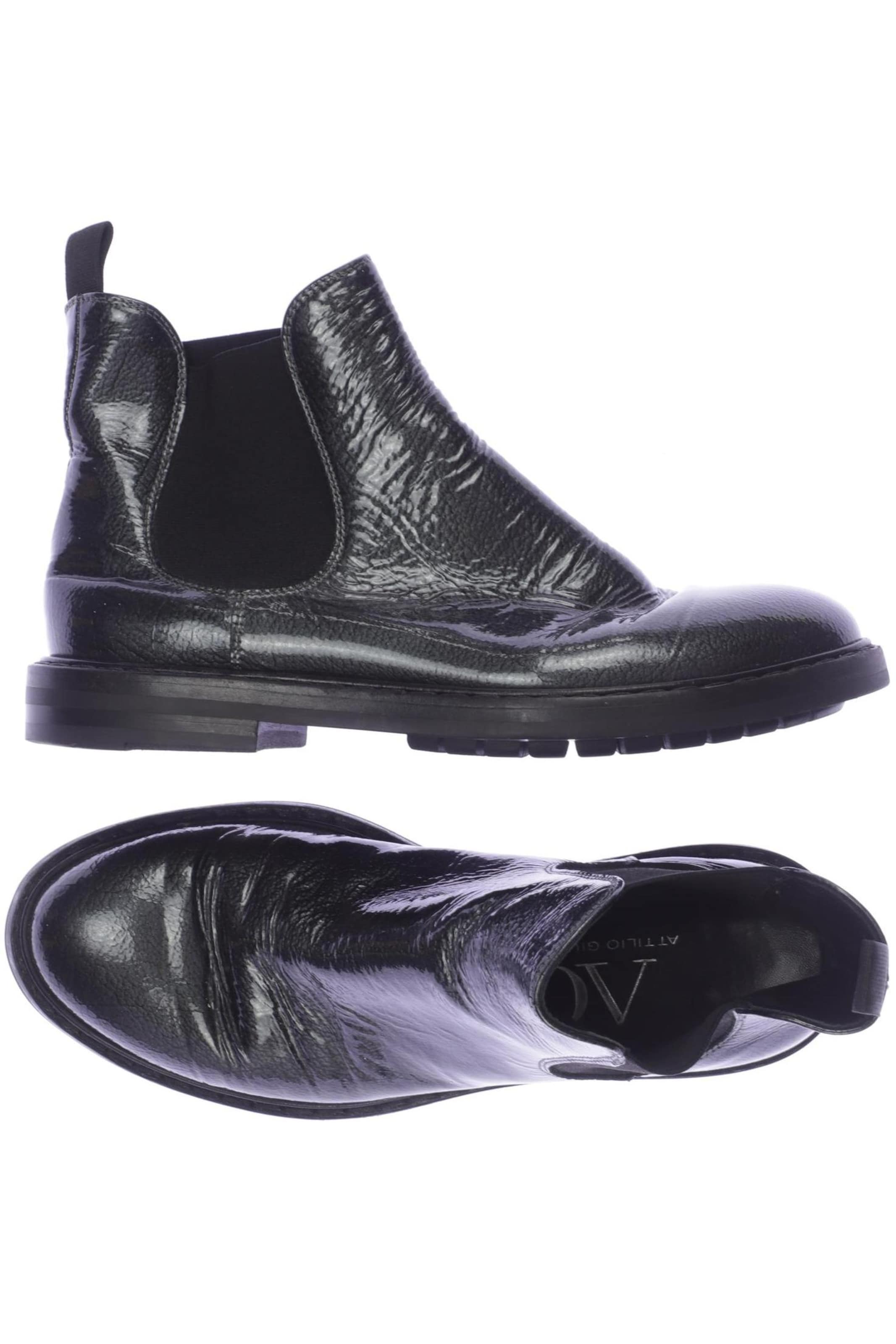 AGL Attilio Giusti Leombruni Dress Boots in 37 in Green: front