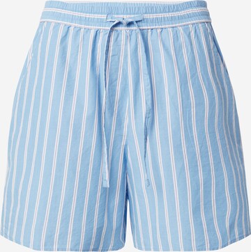 Largi Pantaloni de la Marc O'Polo DENIM pe albastru: față