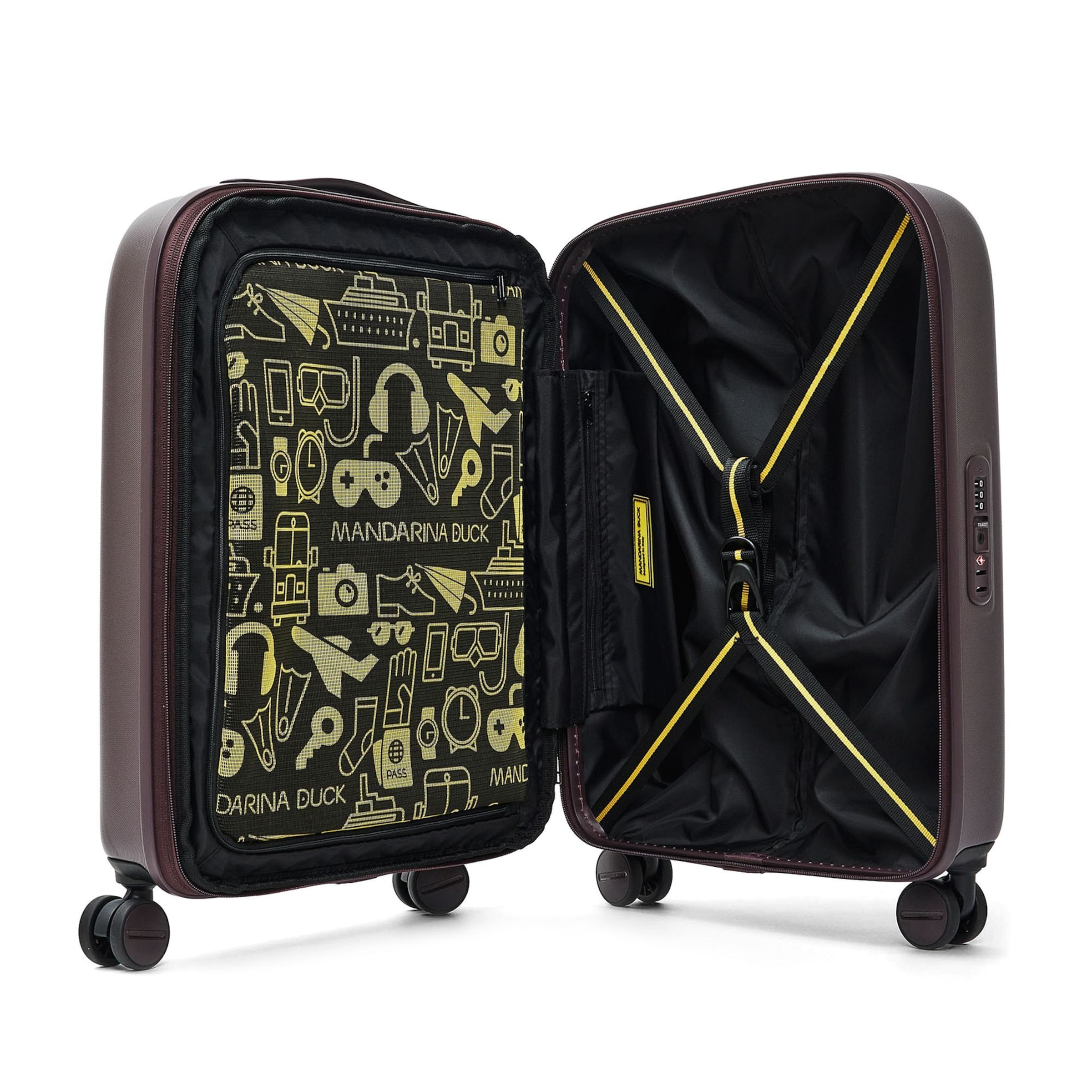 MANDARINA DUCK Trolley in Bruin