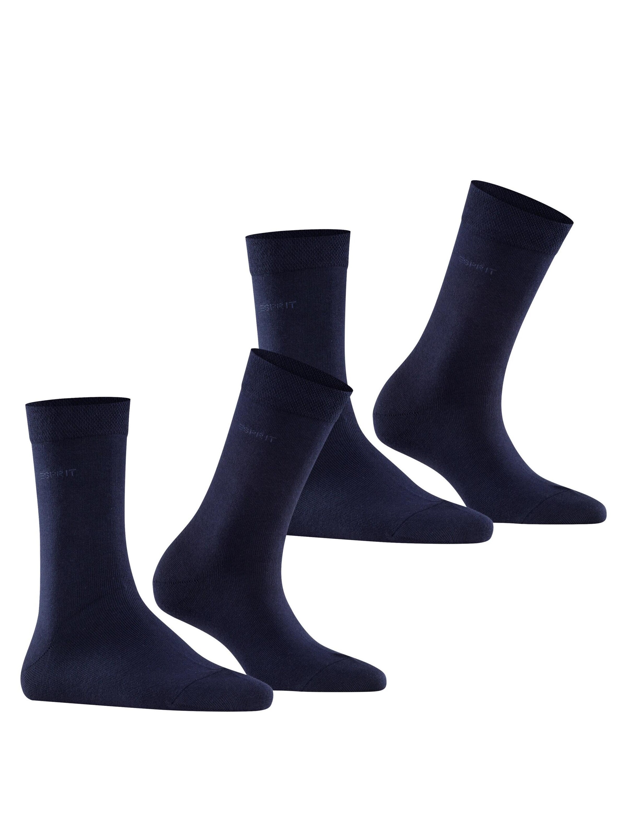 ESPRIT Socken 'Basic Easy 2-Pack'‌‌‌‌‌‌‌ in Blau