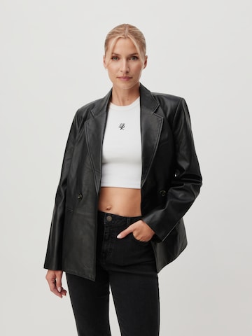 Blazer 'Bianca' LeGer Premium en noir : devant