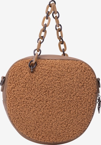 MYMO Handbag in Brown: front