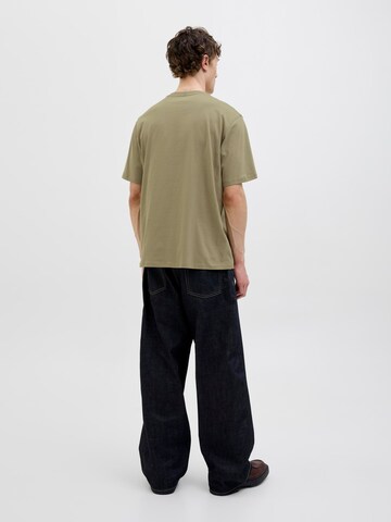 JACK & JONES Shirt 'JORFrederiksberg' in Groen
