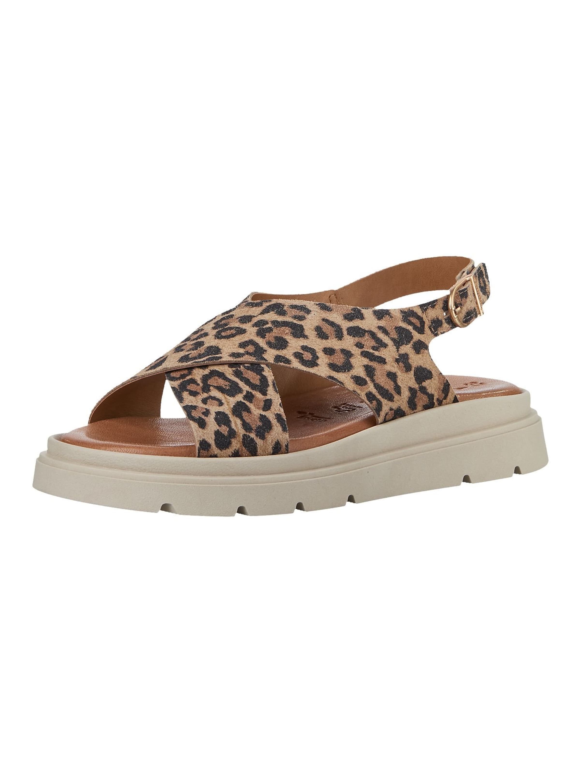 Tamaris Sandal in Brown: front