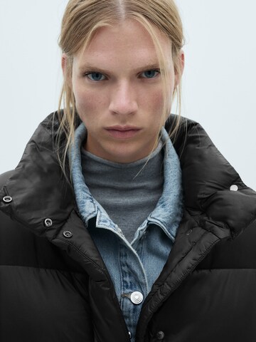 MANGO Jacke 'Time' in Schwarz