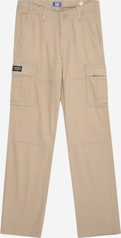 Jack & Jones Junior Broek 'JPSTKANE JJJONNIE' in Beige: voorkant