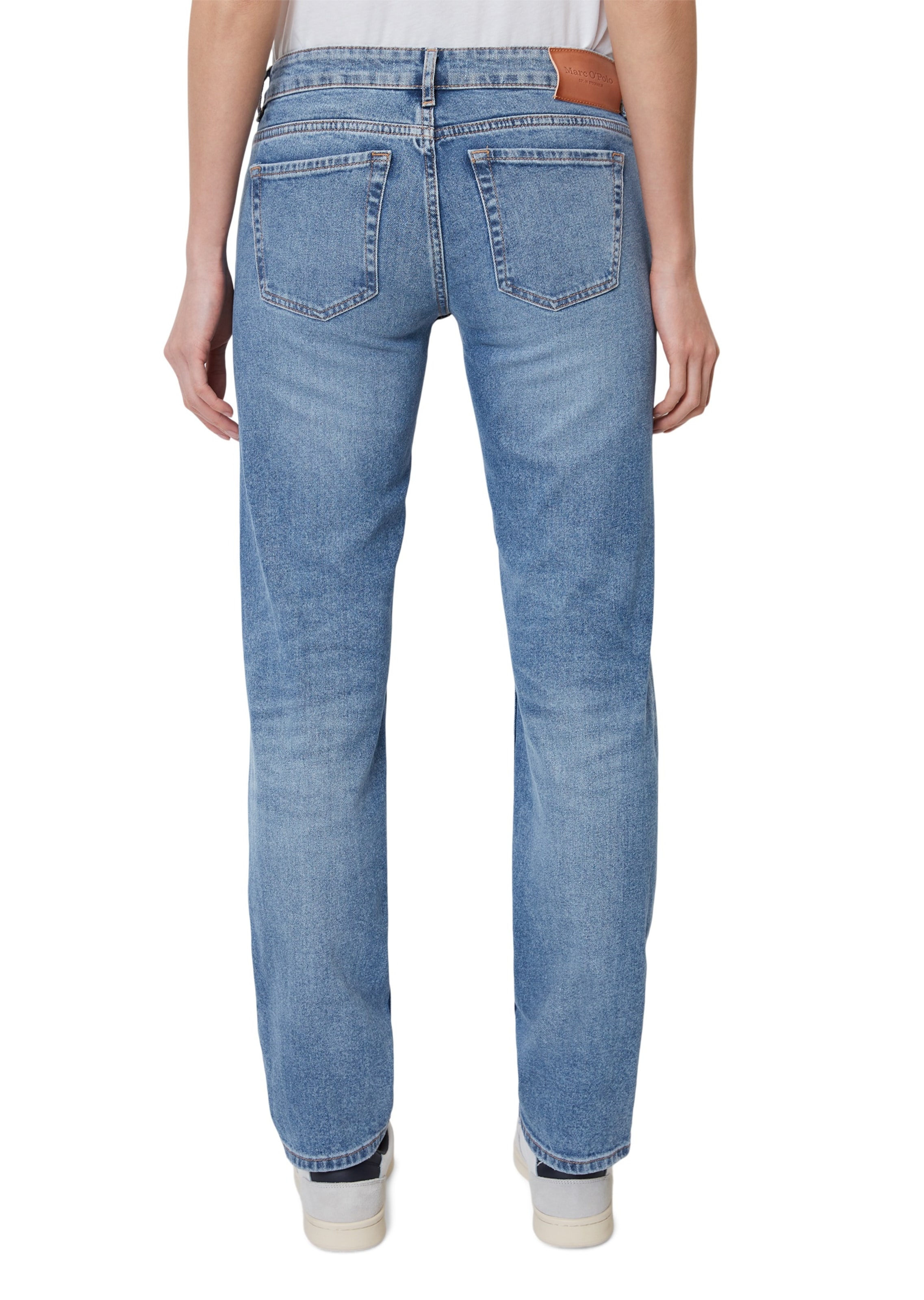 Marc O'Polo Slimfit Jeans 'Alby' in Blau