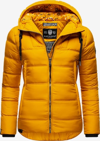 NAVAHOO - Chaqueta de invierno 'Renesmee' en amarillo: frente