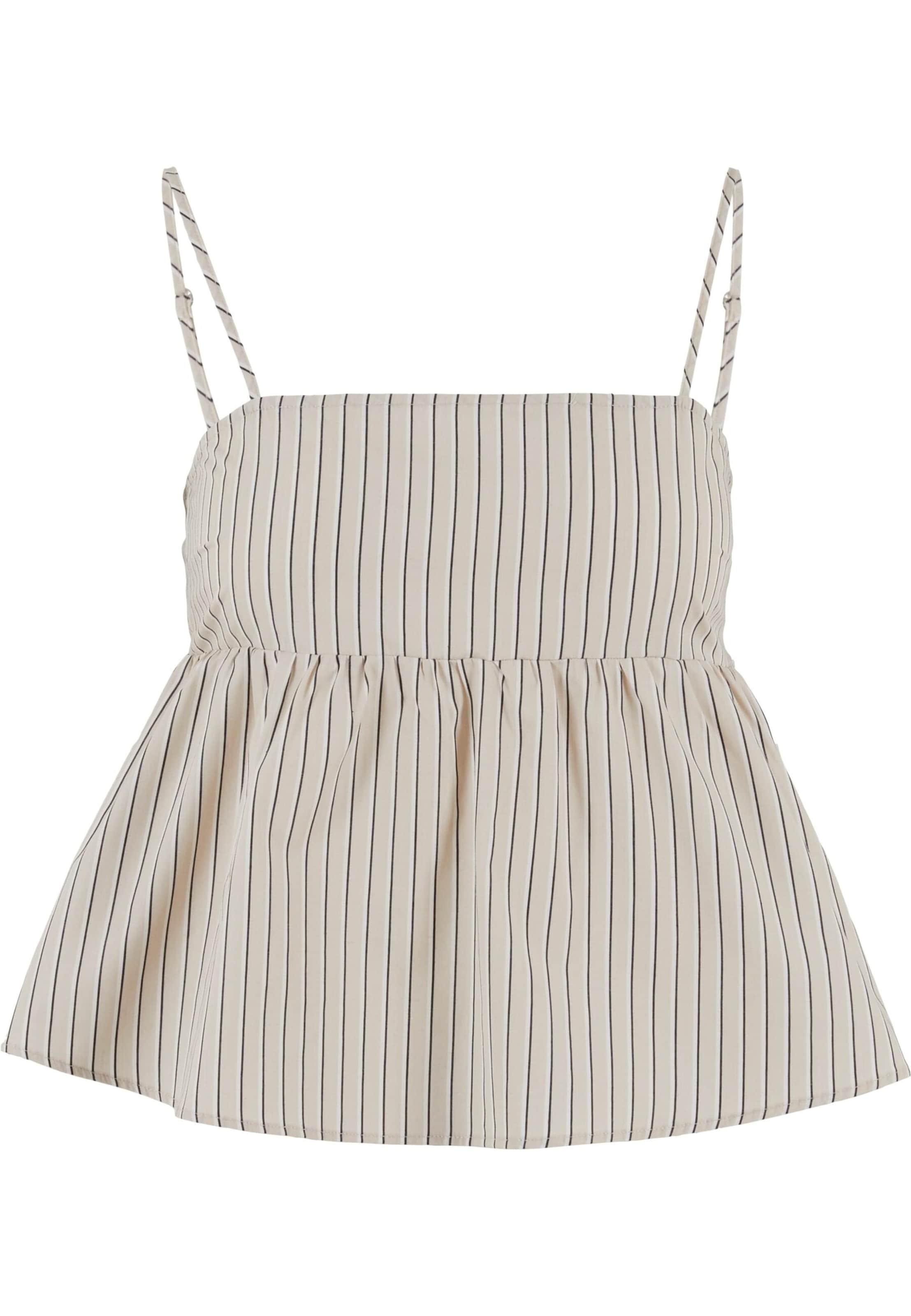 Urban Classics Top – béžová: přední strana