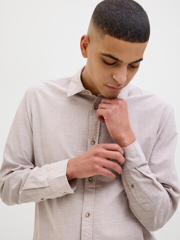 Regular fit Camicia 'JJESummer' di JACK & JONES in grigio