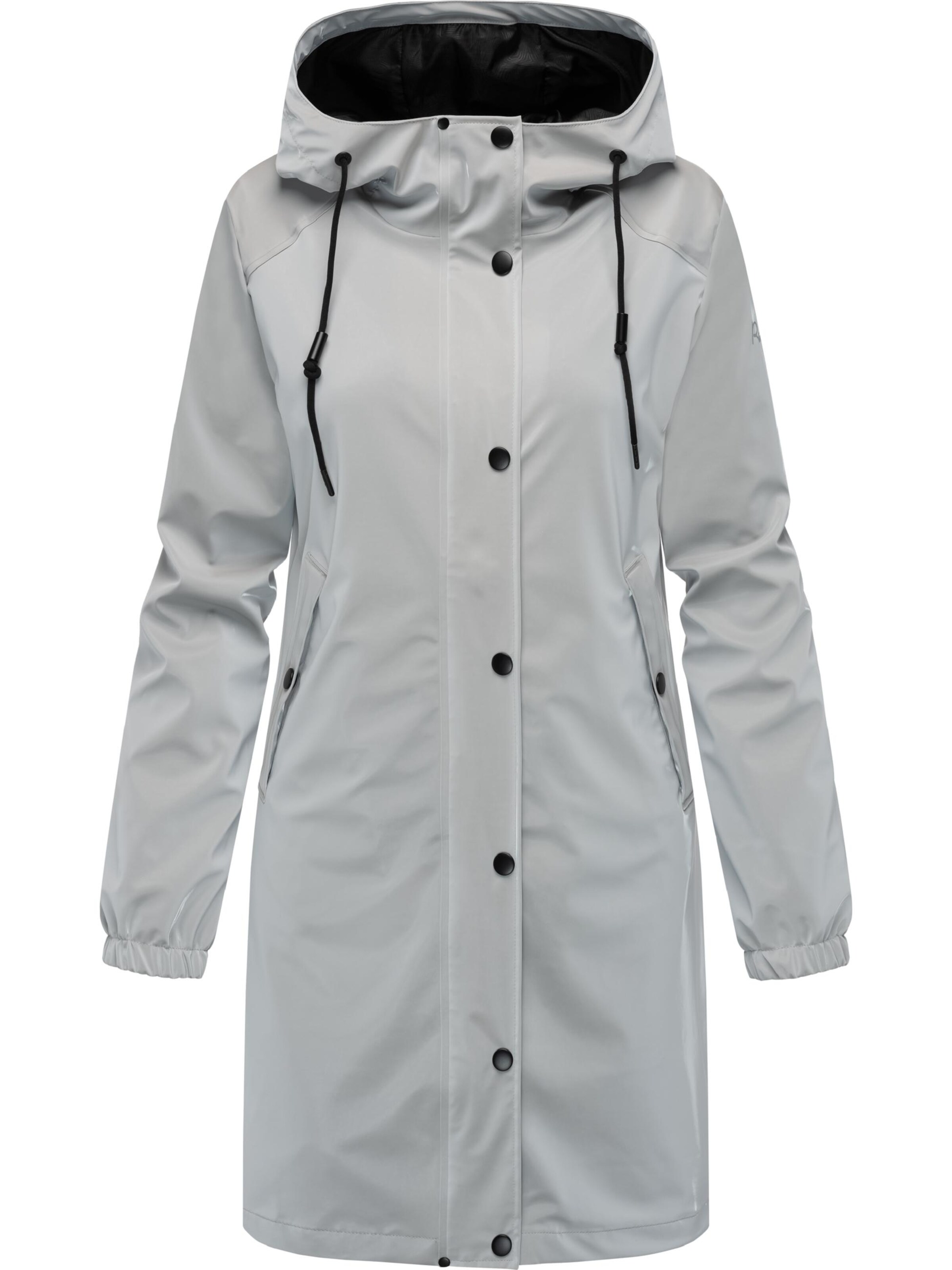 Ragwear Λειτουργικό παλτό 'Husty' σε γκρι: μπροστά