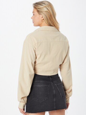 Misspap - Blusa en beige