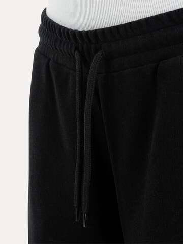 Loosefit Pantalon Smilodox en noir