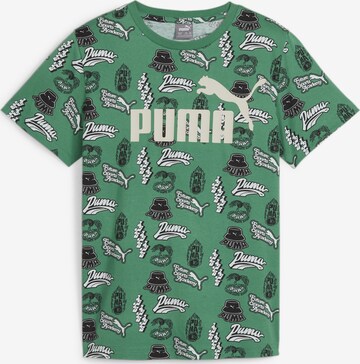 PUMA Shirt 'ESS+' in Green: front