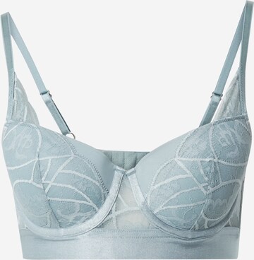 Balconnet Soutien-gorge 'Luna' Hunkemöller en gris : devant