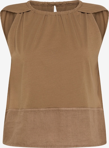 DEHA Blouse in Brown: front