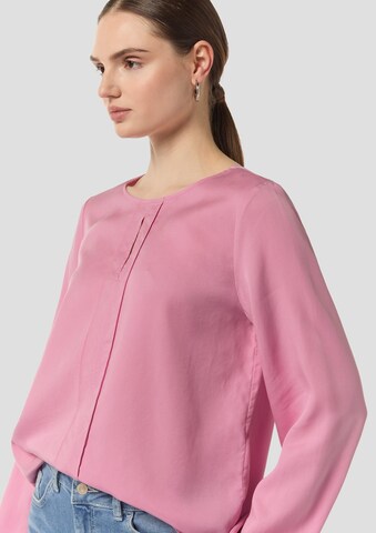 Chemisier comma casual identity en rose