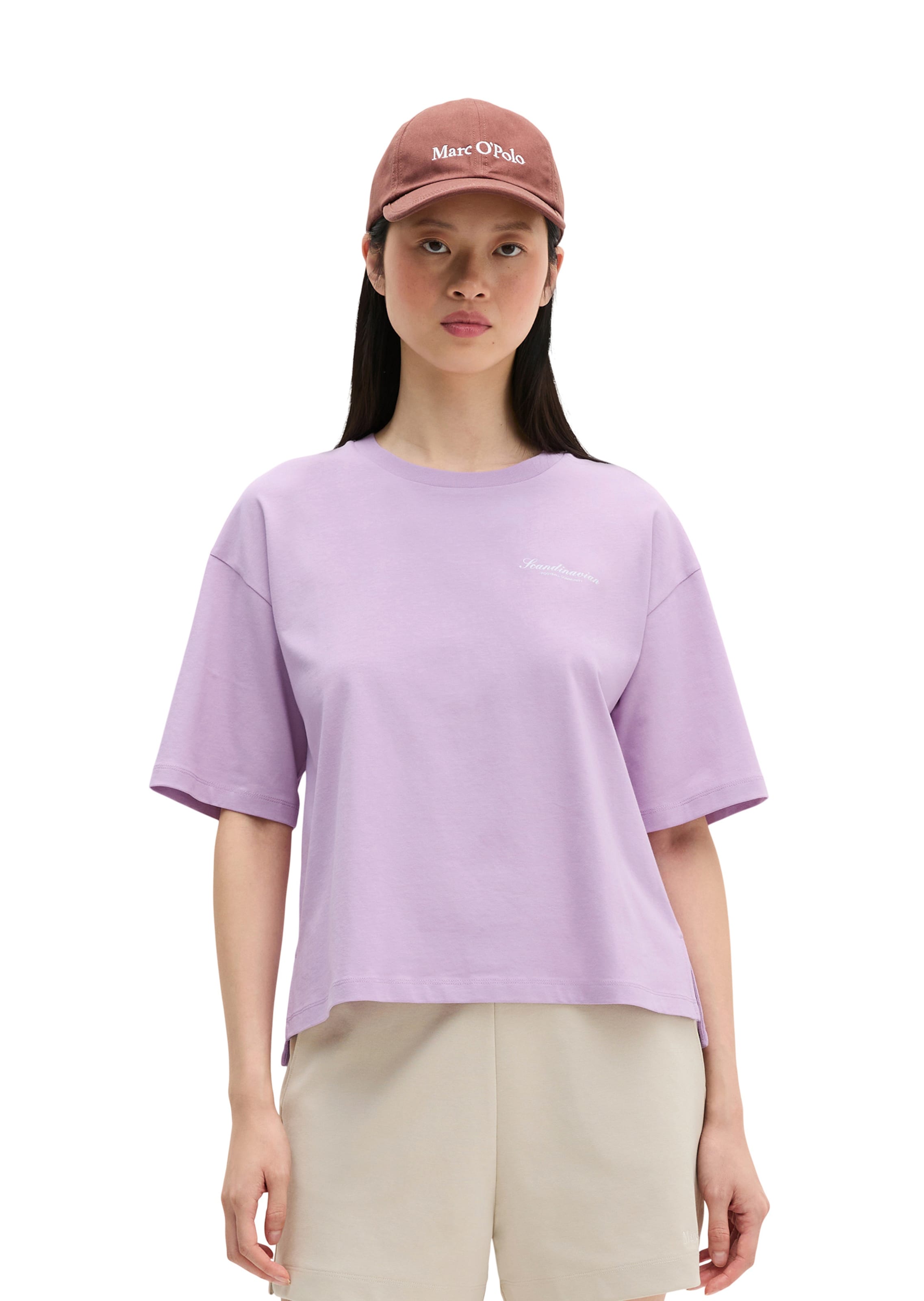 Marc O'Polo Shirt in Purple: front