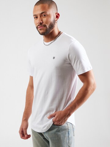 JACK & JONES Футболка 'JPRBLABRODY' в Белый: спереди