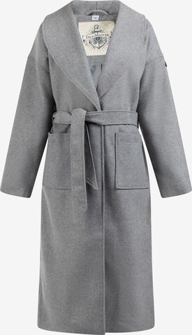 DreiMaster Vintage Демисезонное пальто в Серый: спереди