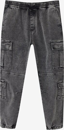 Pull&Bear Jeans cargo en graphite, Vue avec produit