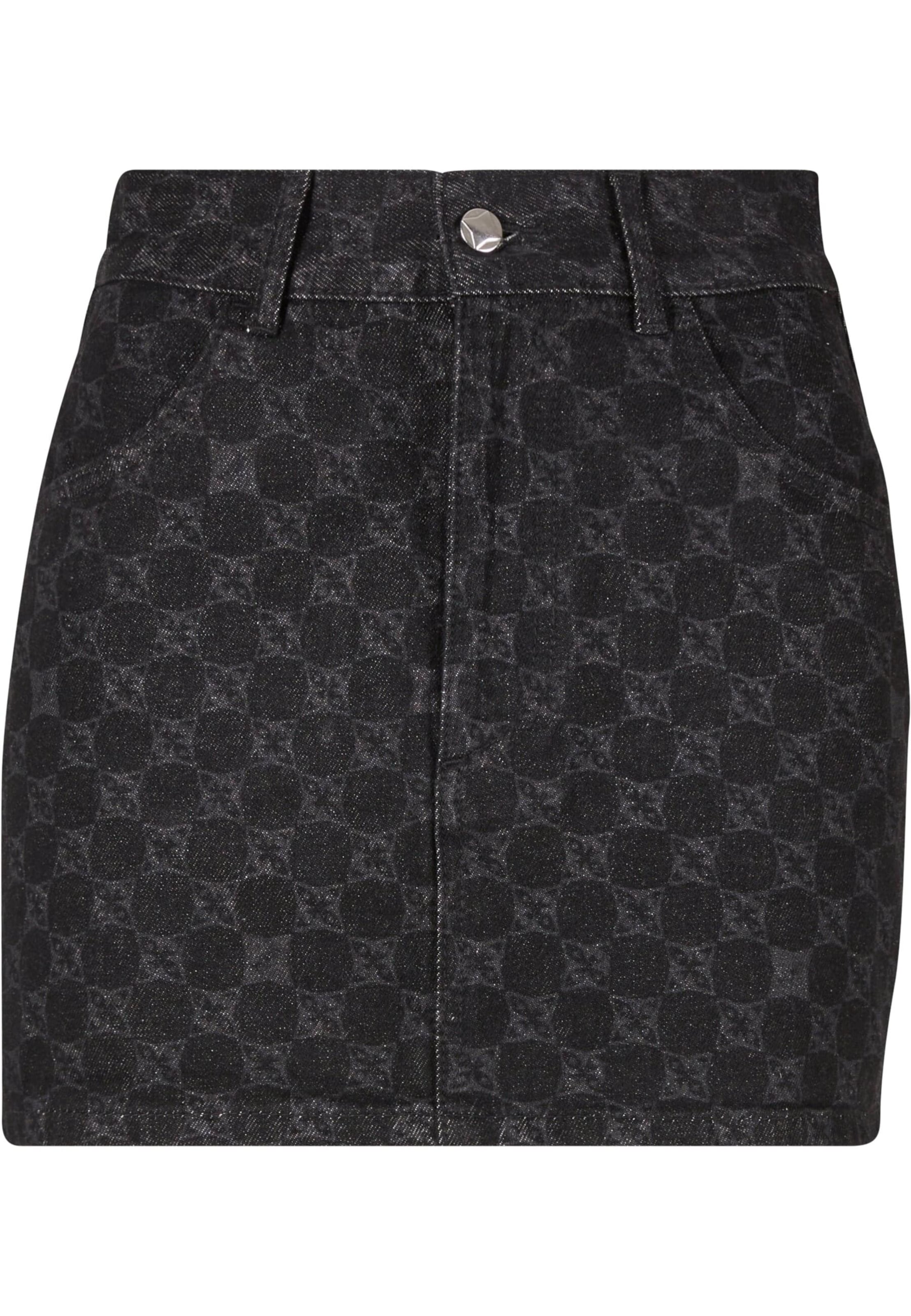 Pequs Rok in Zwart: voorkant