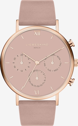 Liebeskind Berlin Uhr in Beige: Vorderseite