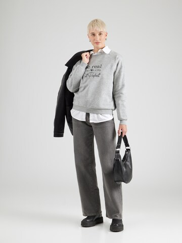PIECES Sweatshirt 'PCMARIA' in Grey