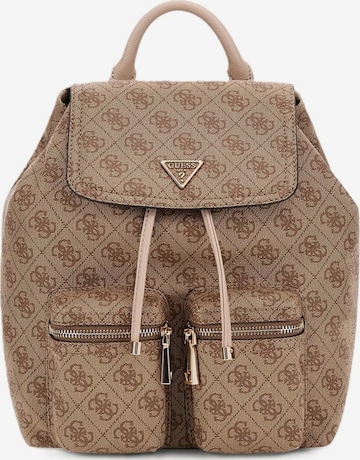 Zaino 'SG711831' di GUESS in marrone: frontale