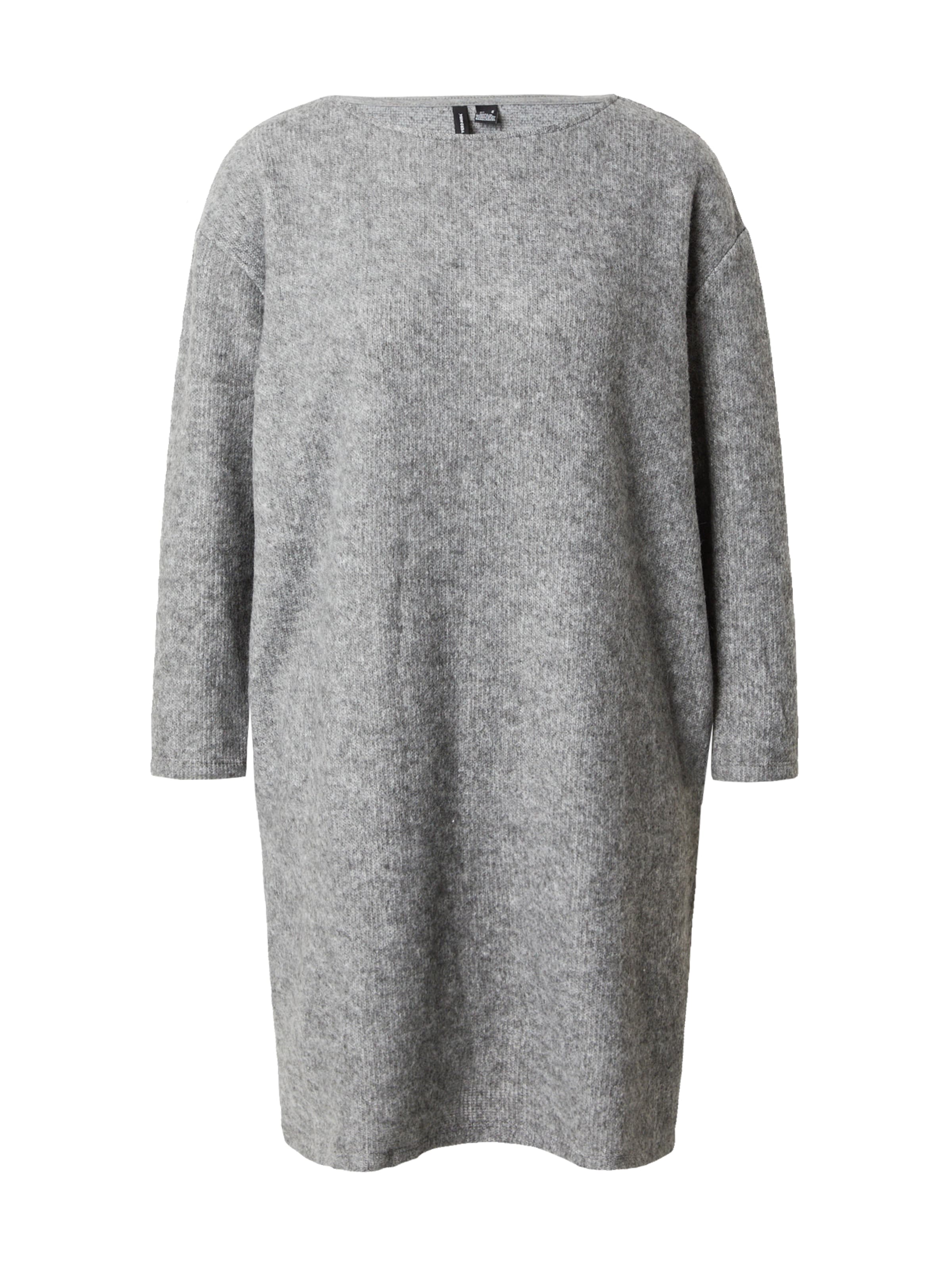 VERO MODA - Vestido de punto 'Blis' en gris: frente