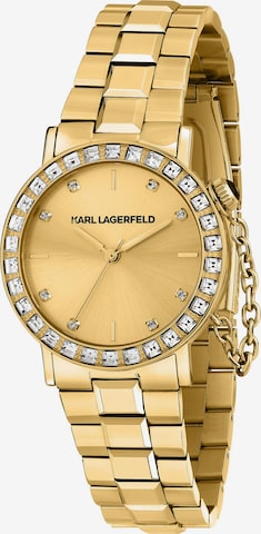 Karl Lagerfeld Uhr in Gold: Vorderseite
