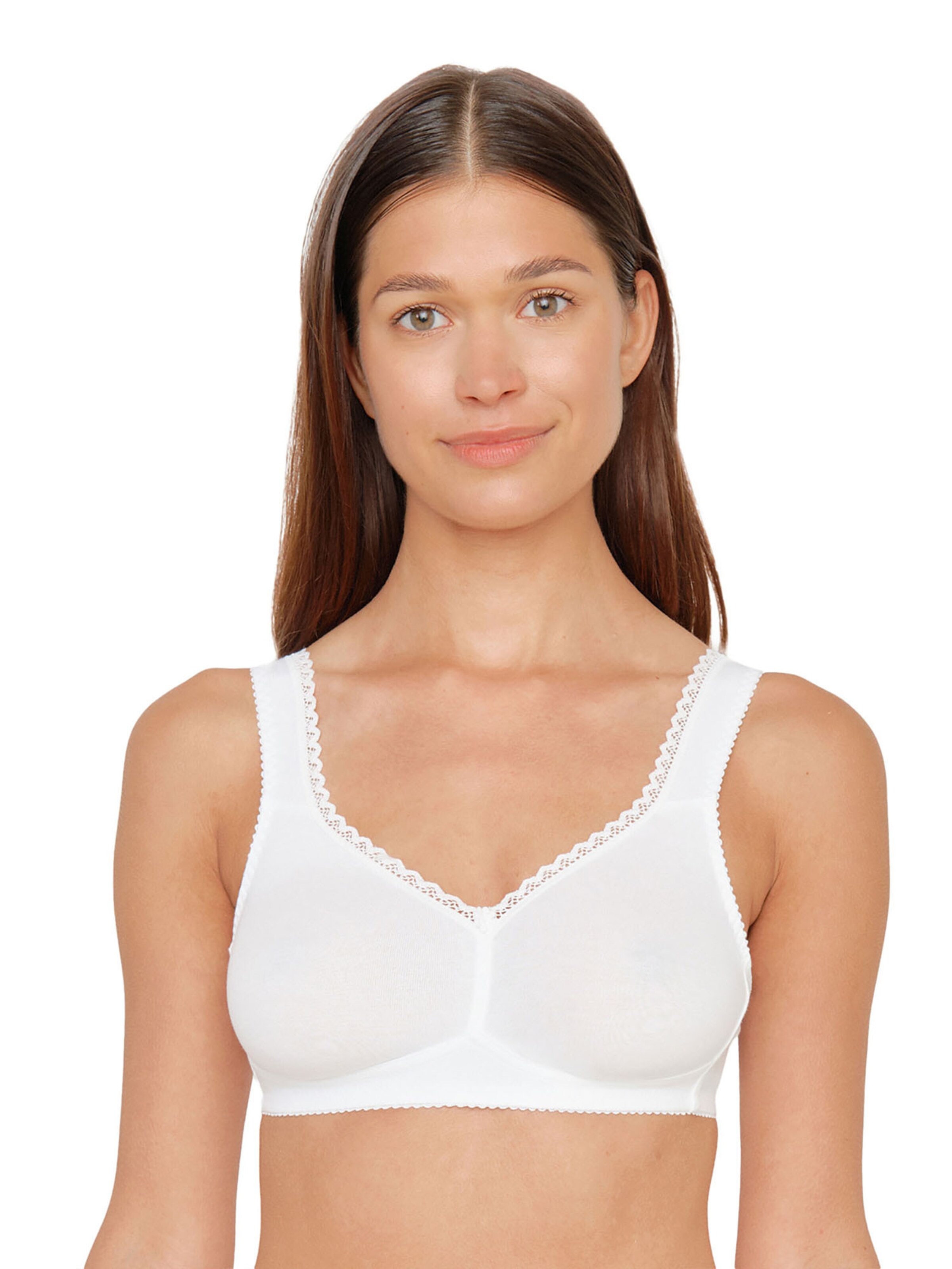 SUSA Bralette Bra 'Organic Cotton' in Black