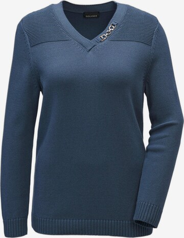 Pull-over Goldner en bleu : devant