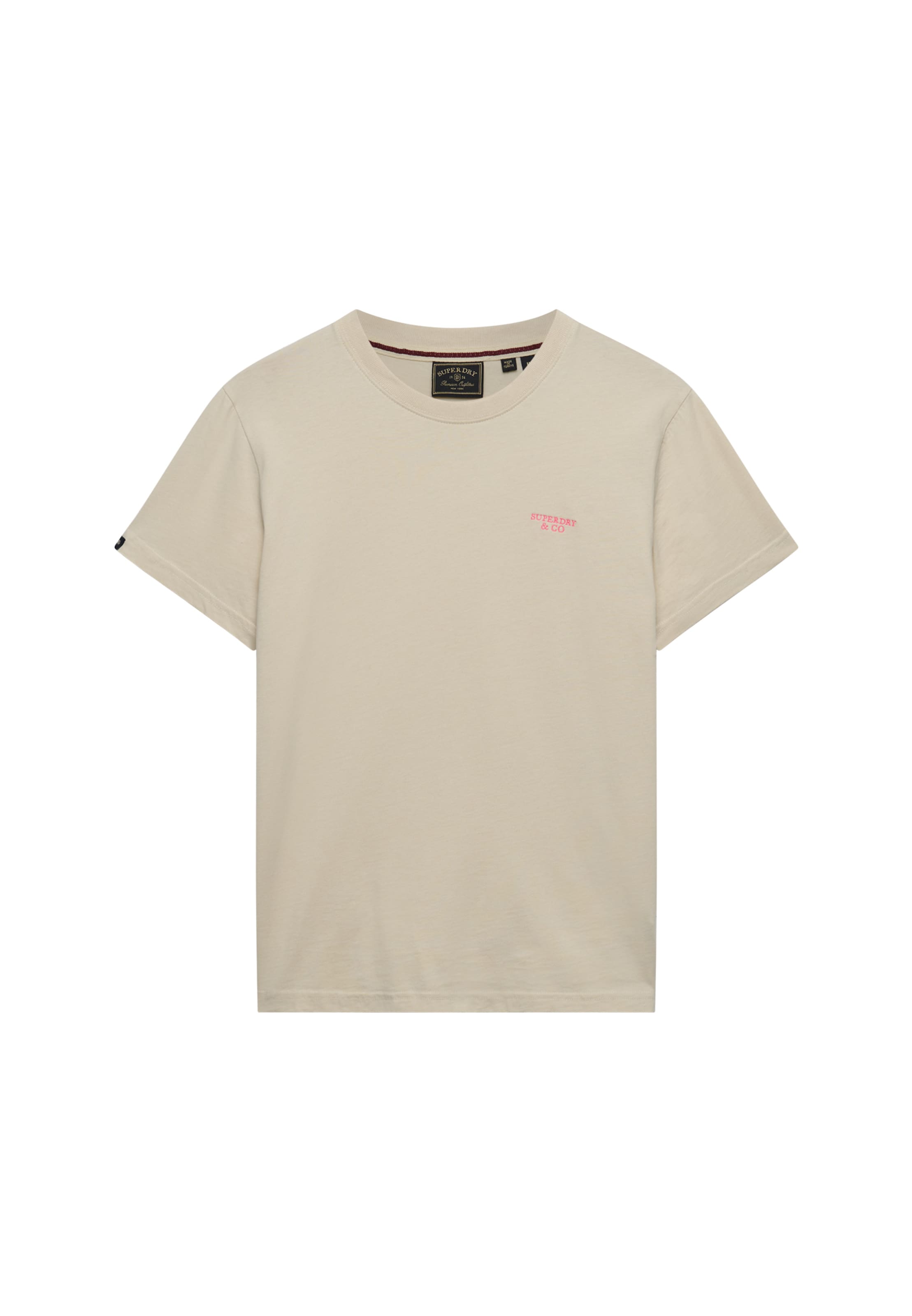 T-Shirt 'Essential' Superdry & Co en beige : devant