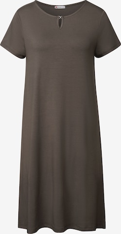 STREET ONE Kleid in Braun: Vorderseite