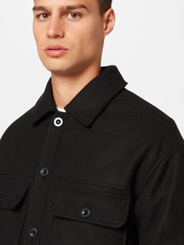 Bershka Between-Season Jacket in Black