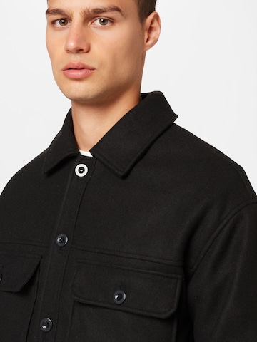 Bershka Between-season jacket in Black