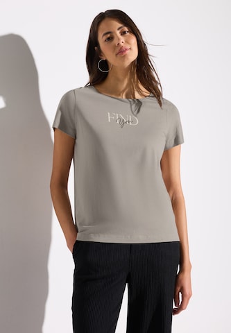 STREET ONE Shirt in Beige: front