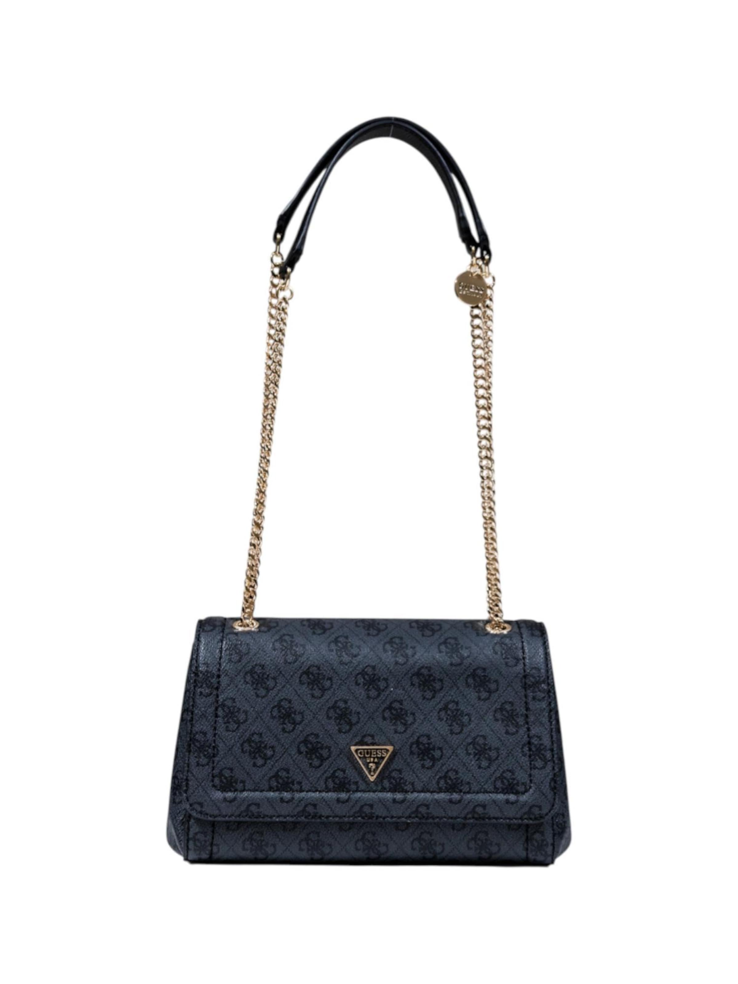 Borsa a spalla 'NOELLE II CNVRTBLE XBODY FLAP HWBG96 72210' di GUESS in grigio: frontale