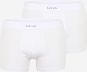 SLOGGI Bokserishortsit 'EVER Ease' värissä valkoinen: etupuoli
