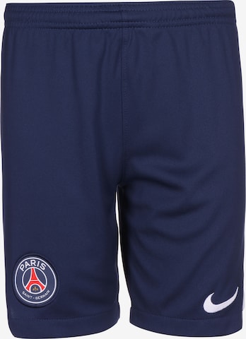 NIKE Workout Pants 'Paris St.-Germain' in Blue: front