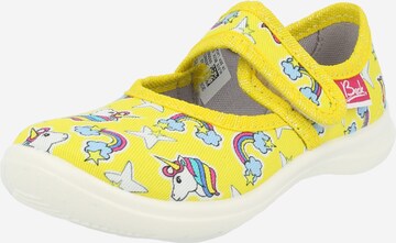 BECK Slippers 'Yellow Dream' in Yellow: front