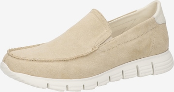 SIOUX Mocassins in Beige: voorkant