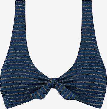 Shiwi Bikini Top in Blue: front
